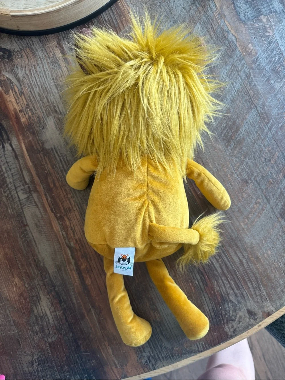 Jellycat Mustard Yellow Monster Stuffed Animal